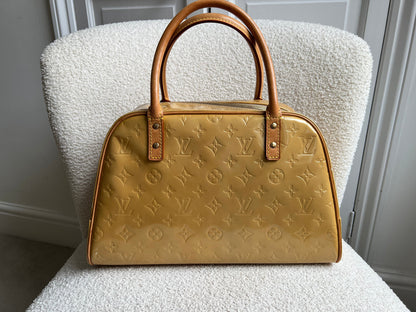 Louis Vuitton Tompkins Square Bag Pearl Monogram Vernis