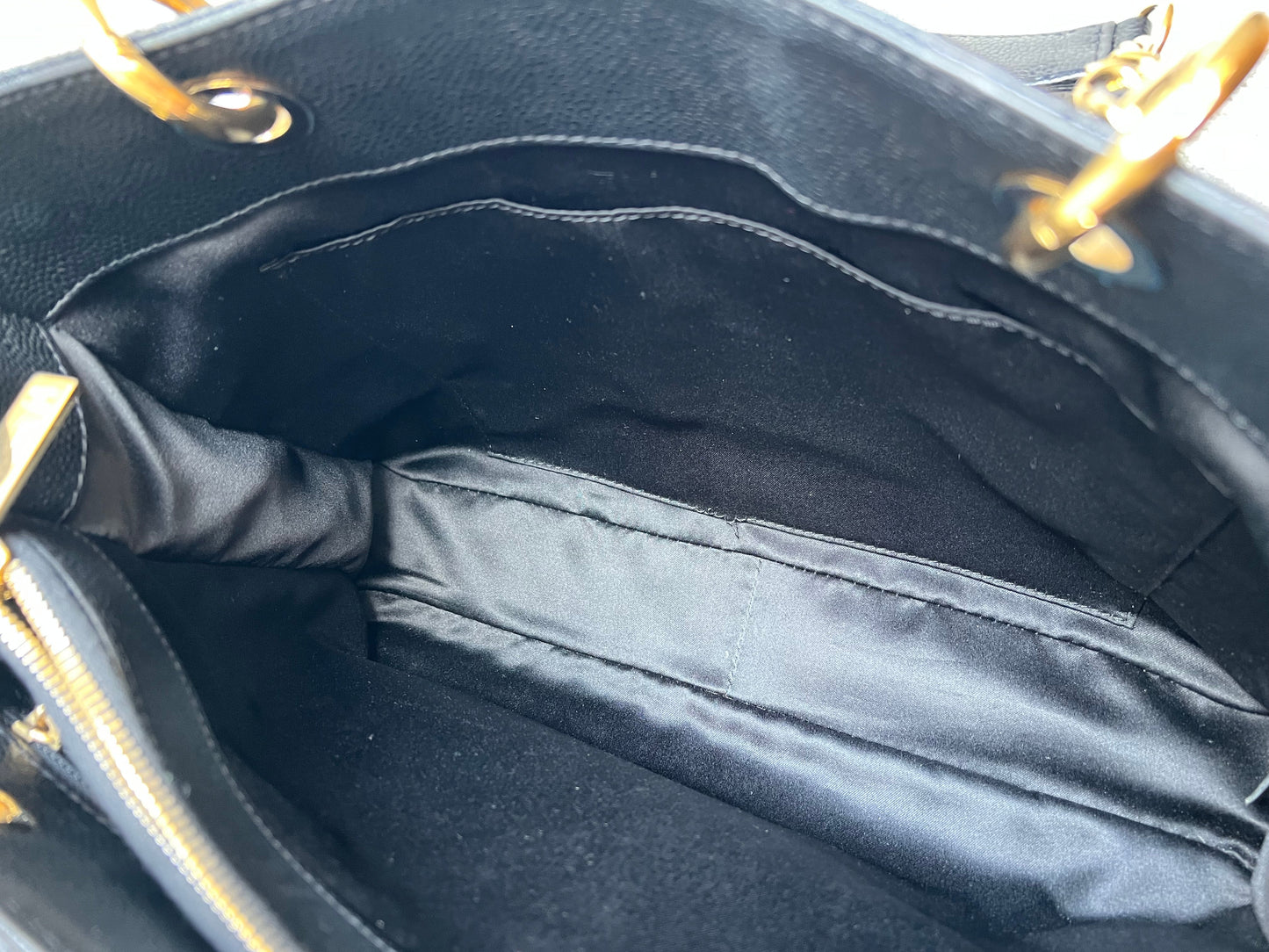 Chanel Black Caviar Grand Shopper Tote Gold Hardware (GST)