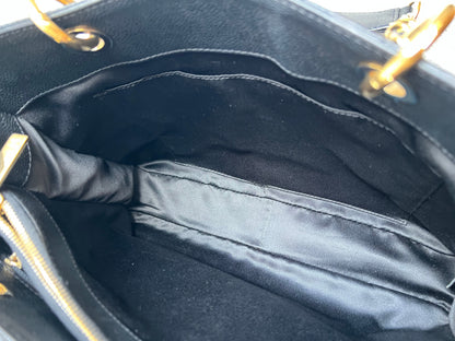 Chanel Black Caviar Grand Shopper Tote Gold Hardware (GST)