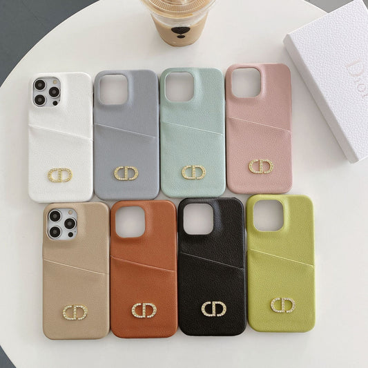 Fashion Leather iPhone Case