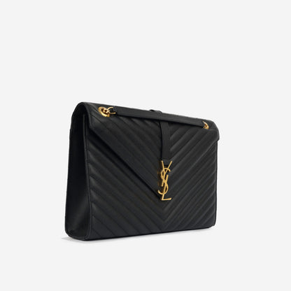 Saint Laurent Envelope Red Shoulder Bag Style 3