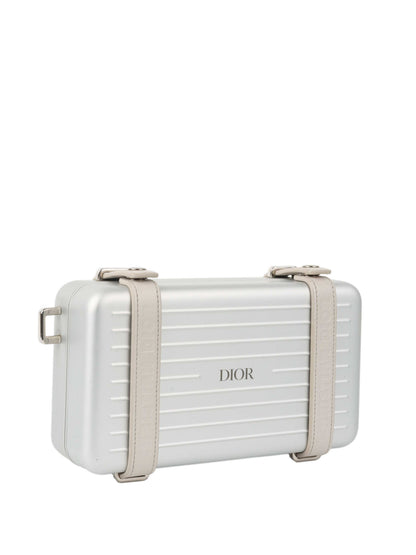 Dior X Rimowa Silver Personal Clutch Case