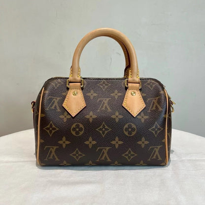 Louis Vuitton Speedy 20 Bandouliere Bag Monogram Canvas