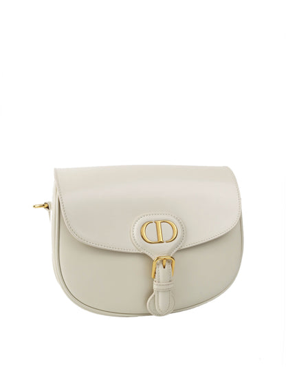 Dior Bobby Leather Crossbody White