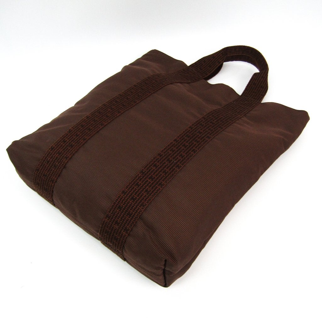 Luxury Hermes Brown Herline Sac Cabas Tote