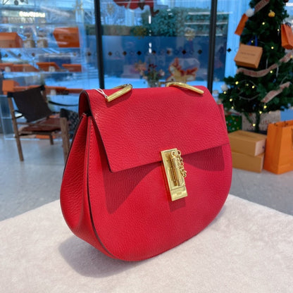 Chloe Drew Crossbody Bag Leather