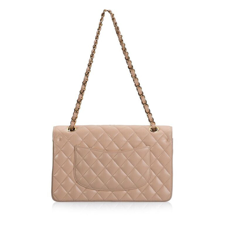 Chanel Classic Flap Caviar Gold Shoulder Bag Style 3