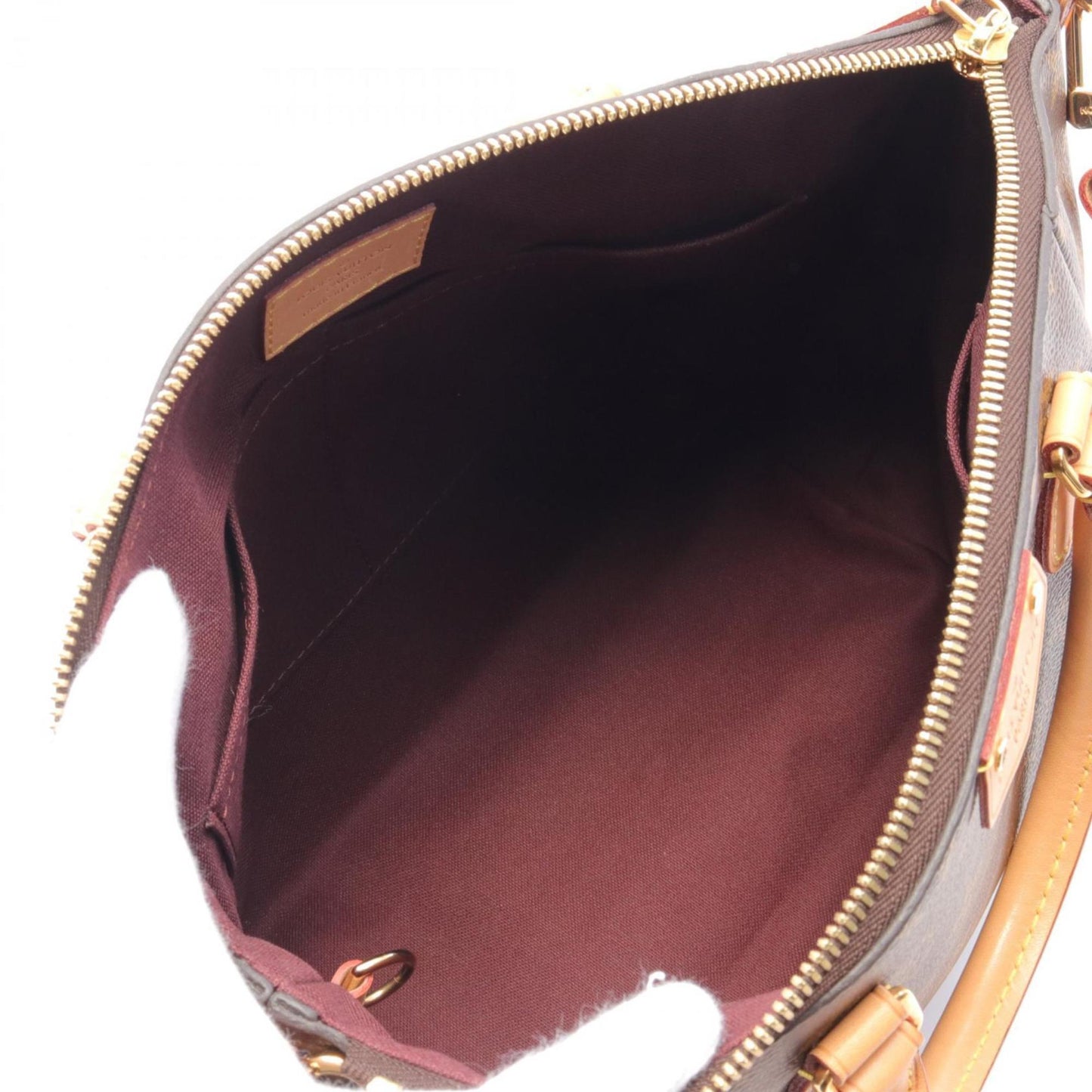 Louis Vuitton  Coated Canvas Leather Handbag