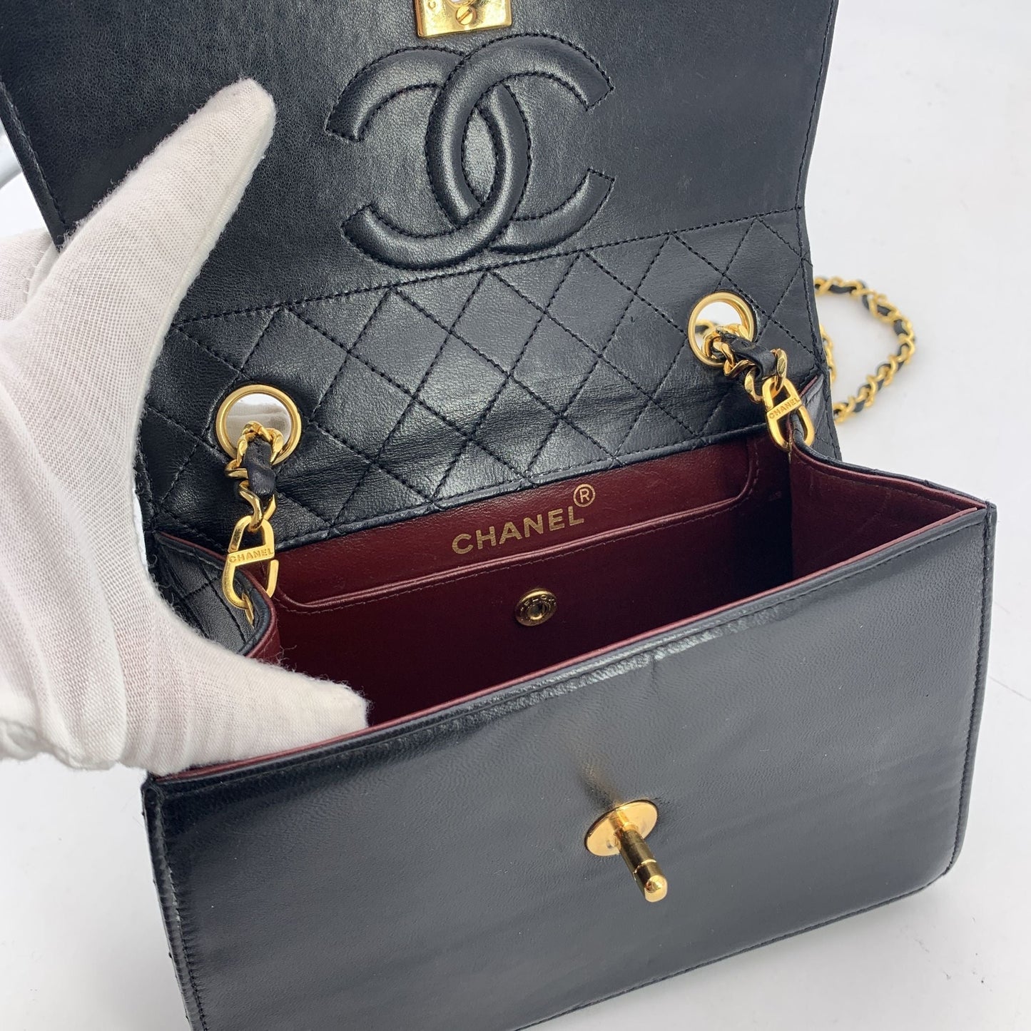 Chanel Crossbody Bag Vintage Trapezio
