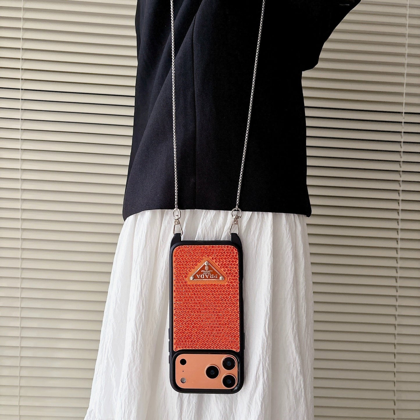3 Color Phone Case on Chain iPhone