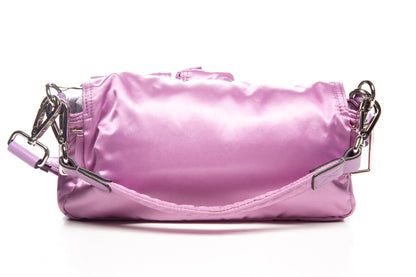 Fendi 2022 Purple Nylon Multi Pocket Baguette