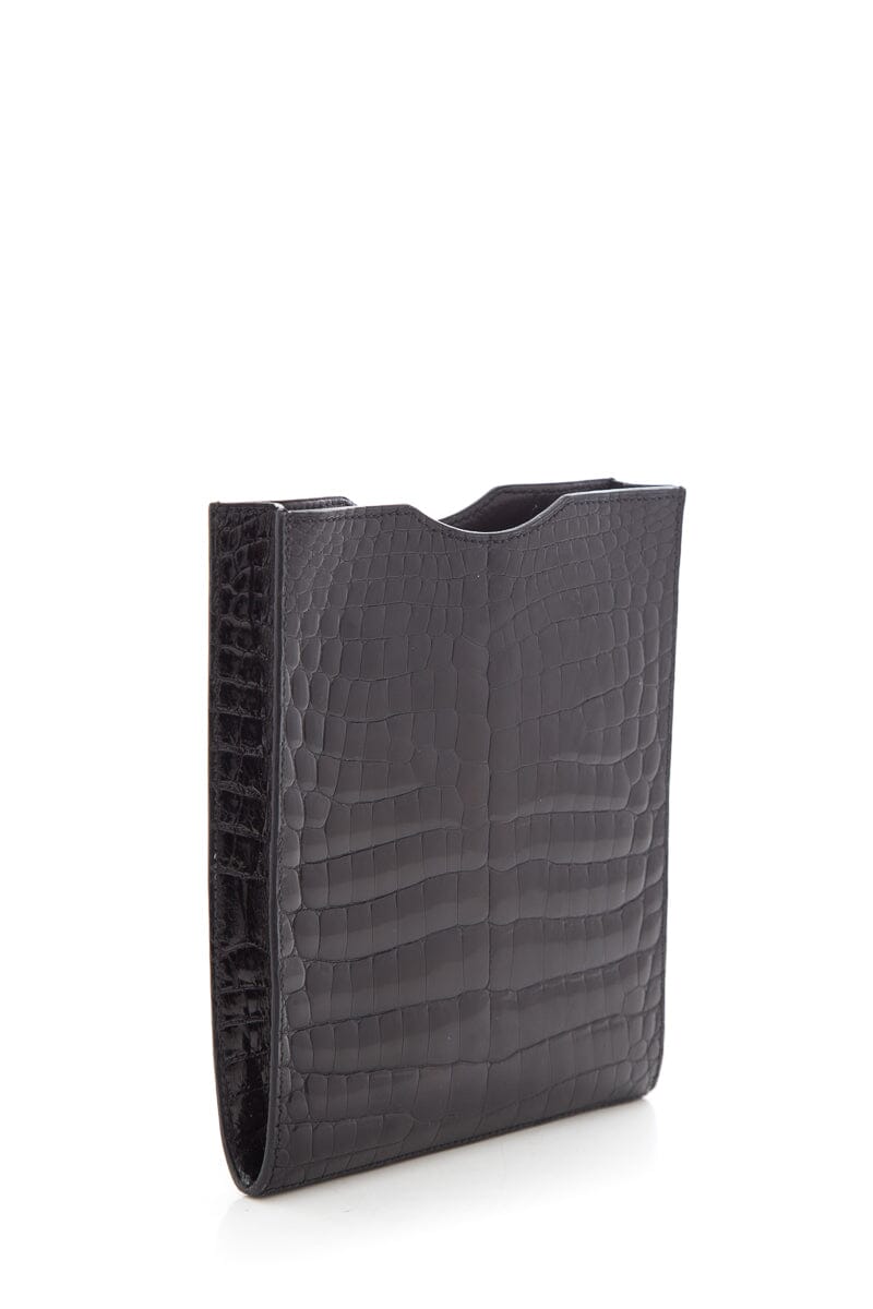 Hermès Black Crocodile Niloticus Onimaitou Crossbody