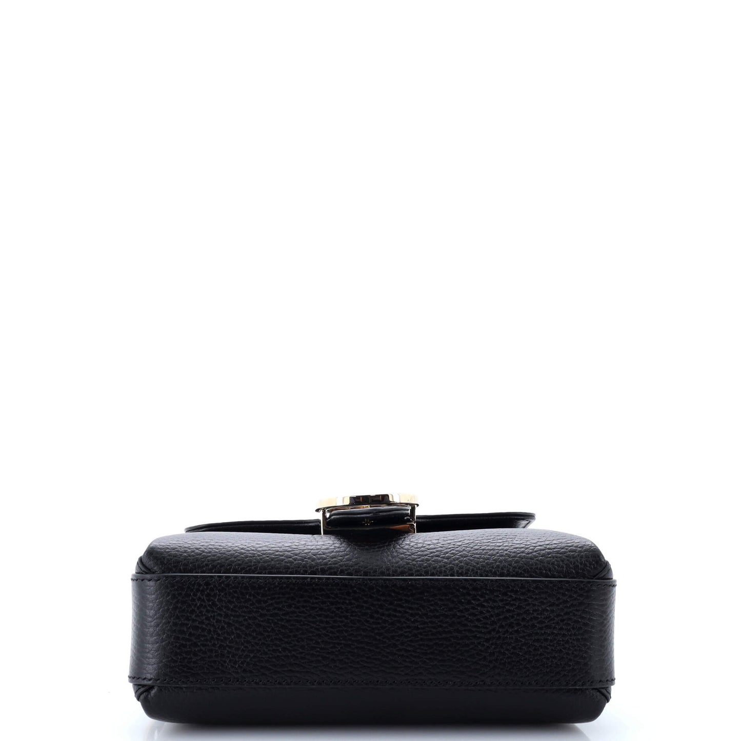 Interlocking Chain Crossbody Bag Leather Small