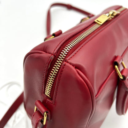 Saint Laurent Classic Baby Duffle Bag - Red Crossbody Bags, Handbags LA7641