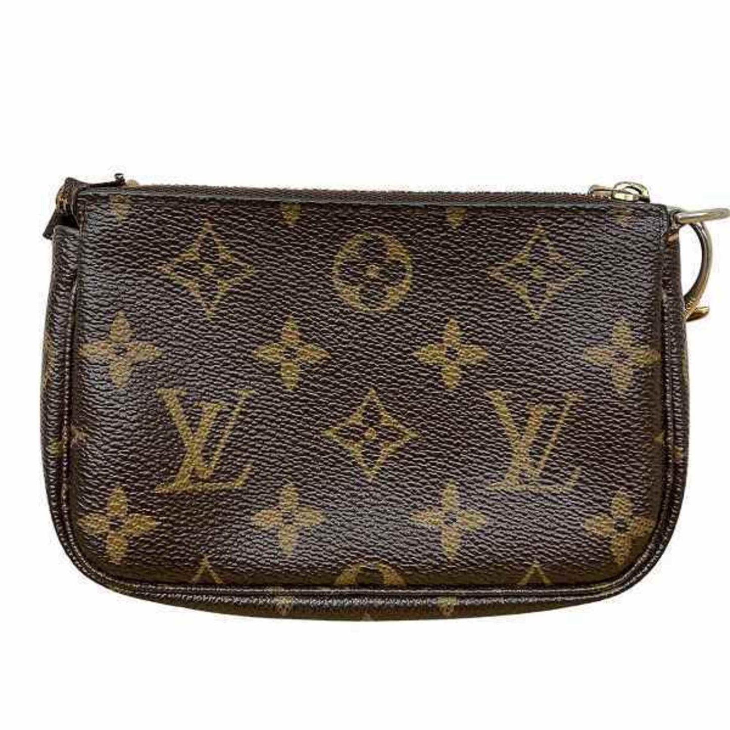 Louis Vuitton  yellow Monogram Handbag Pochette Pouch