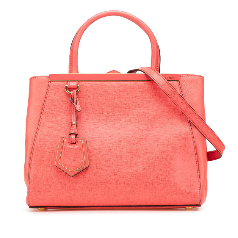 Fendi Luxury Leather Red Handbag Style 29