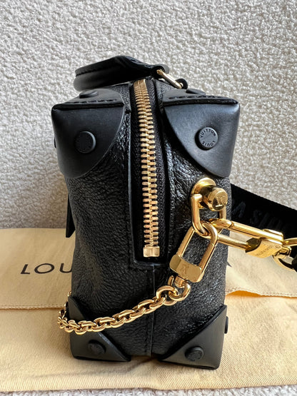 Louis Vuitton Black Empreinte Petite Malle Souple Bag (RRP £2420)
