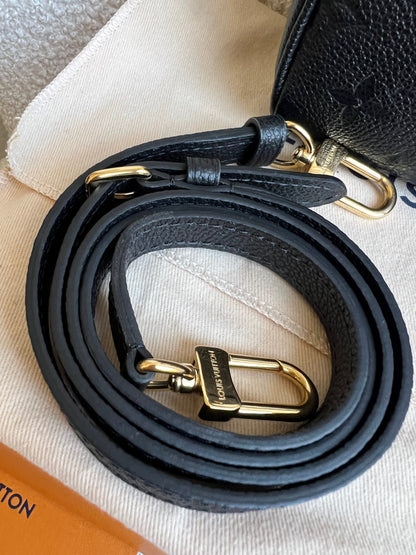 Louis Vuitton Speedy Nano Black Empreinte (RRP £1540)