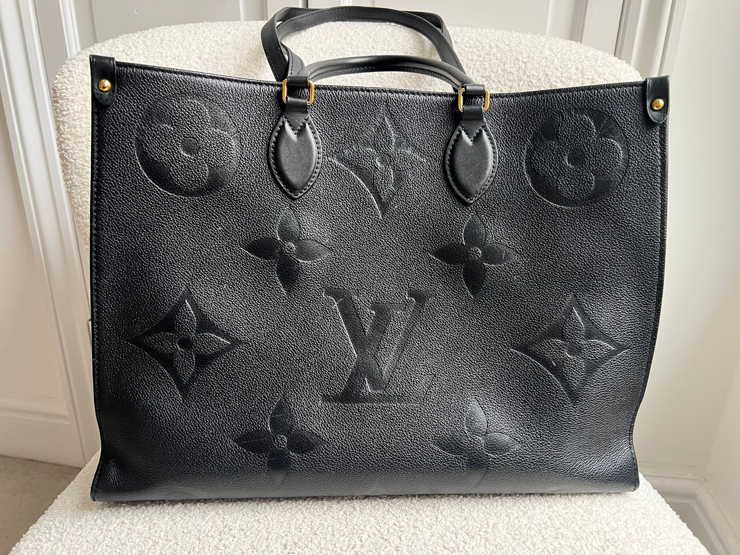 Louis Vuitton On the Go GM Black Empreinte (RRP £2,620)