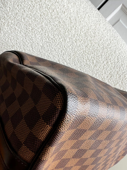 Louis Vuitton Speedy Bandouliere 30 Damier Ebene (RRP £1490)