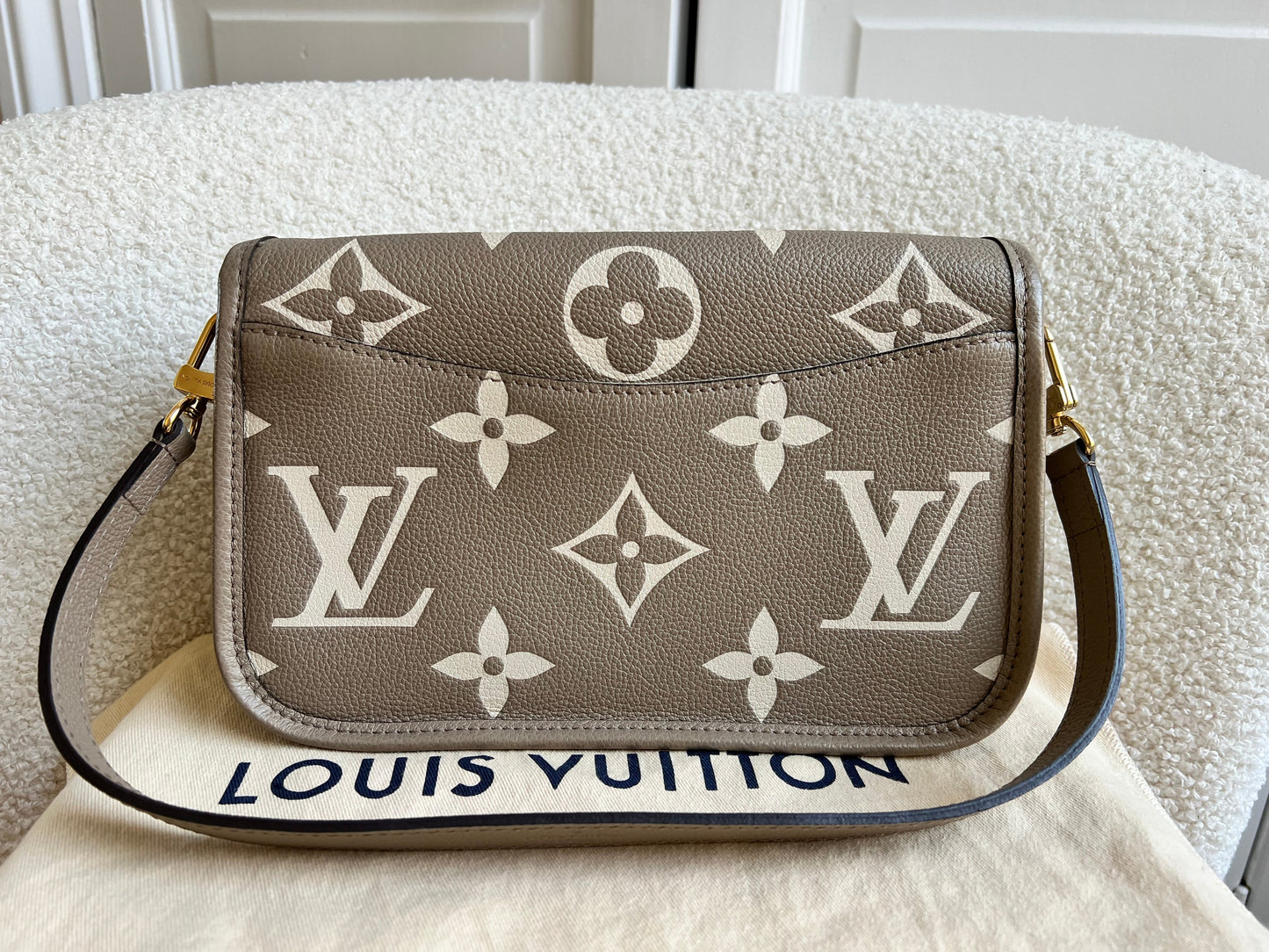 Louis Vuitton Diane Satchel Bicolour Empreinte (RRP £2,170)