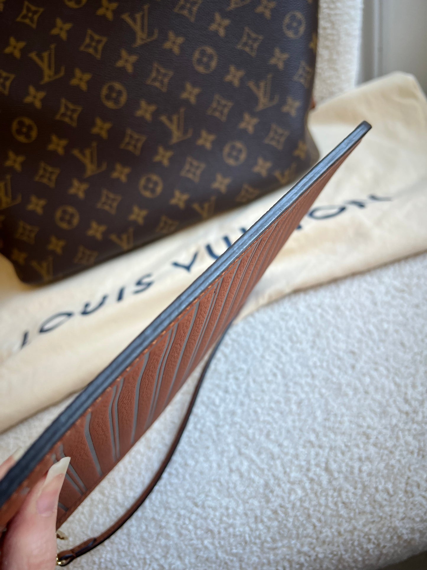 Louis Vuitton Neverfull MM Inside Out (RRP £2,280)