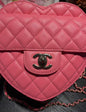 Chanel 22S Pink Heart Bag Large