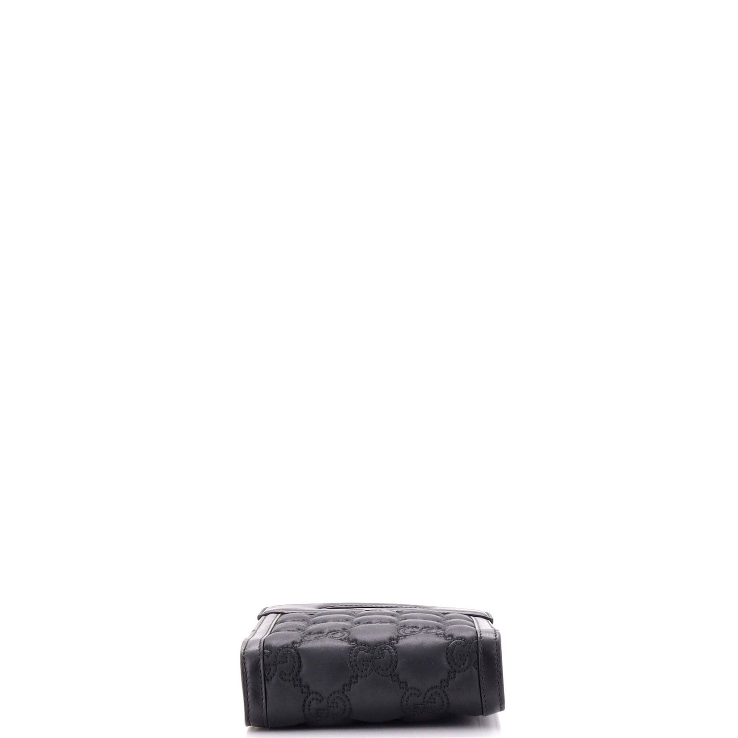 Top Handle Crossbody Bag GG Embossed Matelasse Nylon with Leather Mini