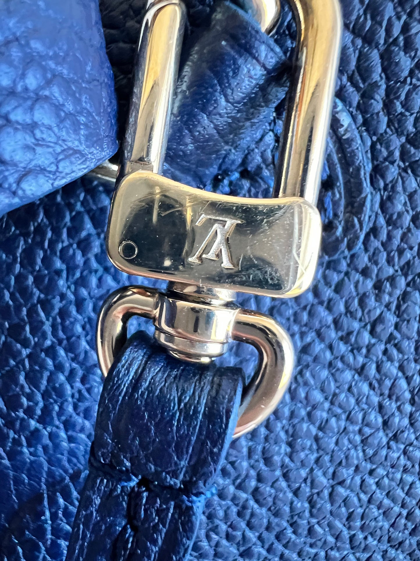 Louis Vuitton Pouch (from Neverfull) Navy Empreinte