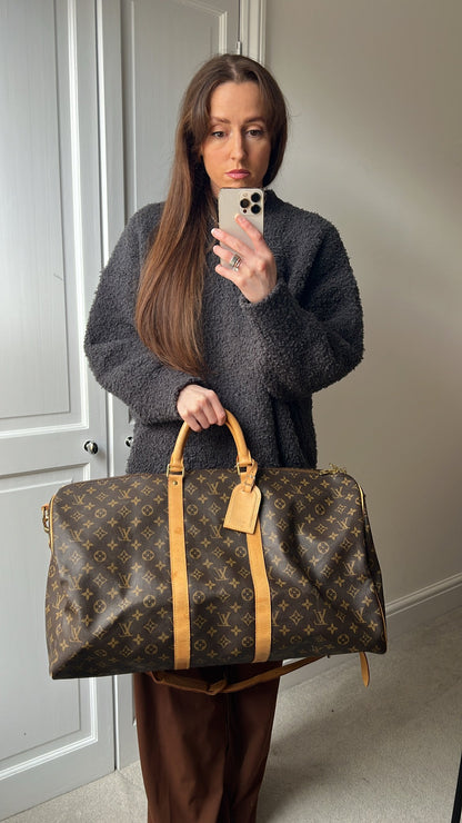 Louis Vuitton Vintage Keepall Bandouliere 55