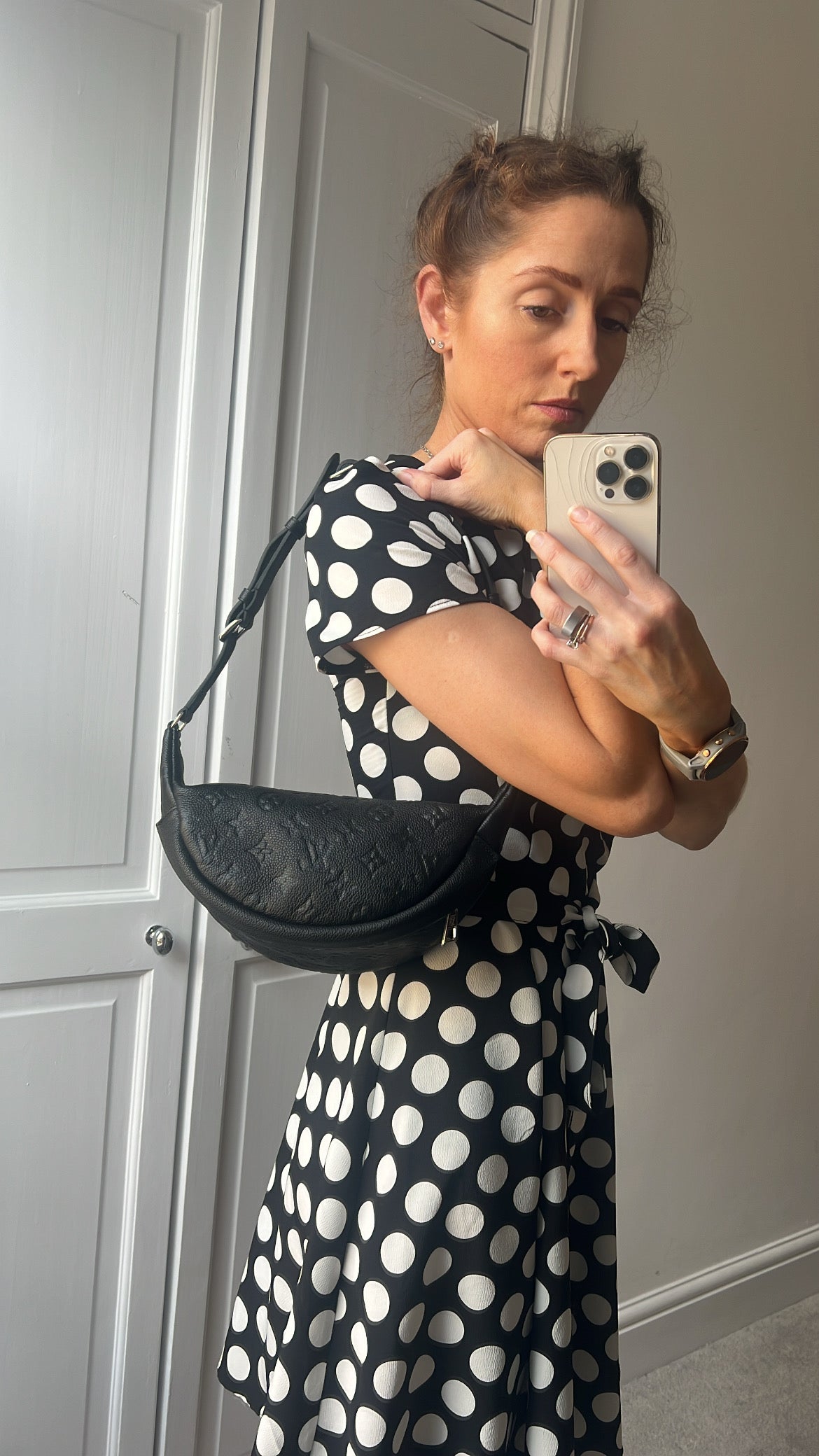 Louis Vuitton Bumbag in Black Empreinte
