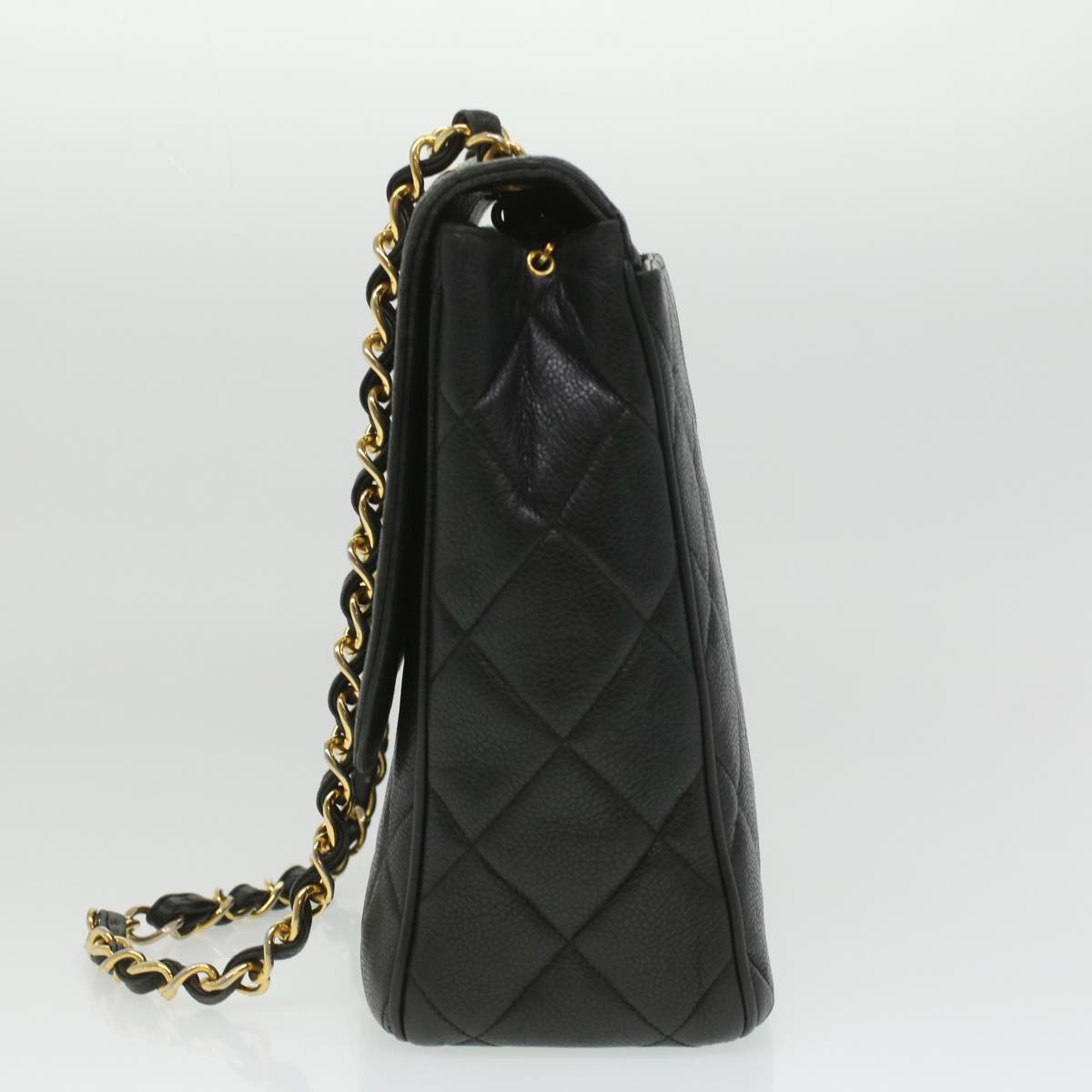 Chanel Caviar Black Shoulder Bag