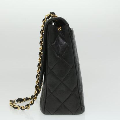 Chanel Caviar Black Shoulder Bag