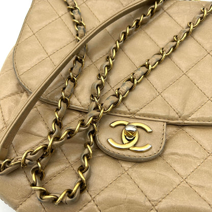 CHANEL Glazed Calfskin Quilted Bubble CC Flap Crossbody Bag  LA19636