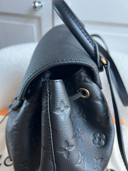 Louis Vuitton Montsouris Backpack Black Empreinte (RRP £2170)