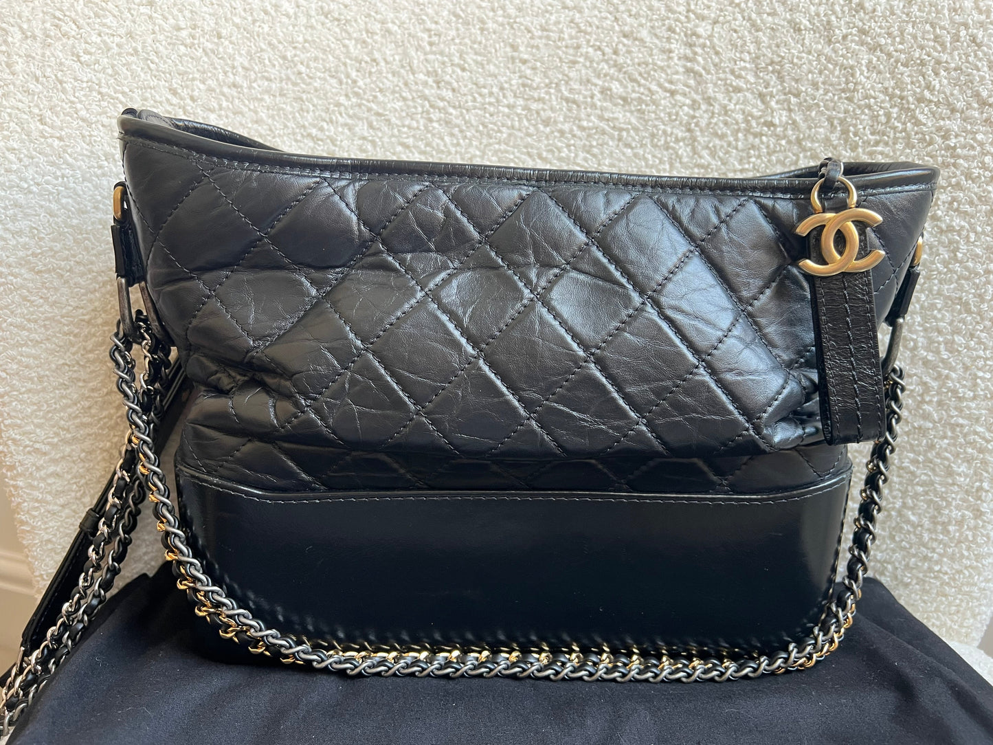 Chanel Medium Black Gabrielle Hobo (RRP £4100)