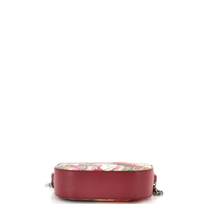 Chain Crossbody Bag Blooms Print GG Coated Canvas Mini