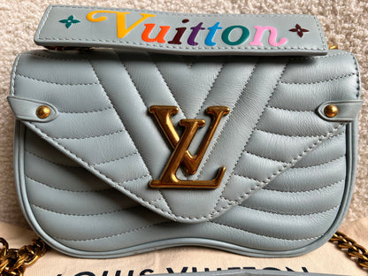 Louis Vuitton New Wave PM Bag in Light Blue