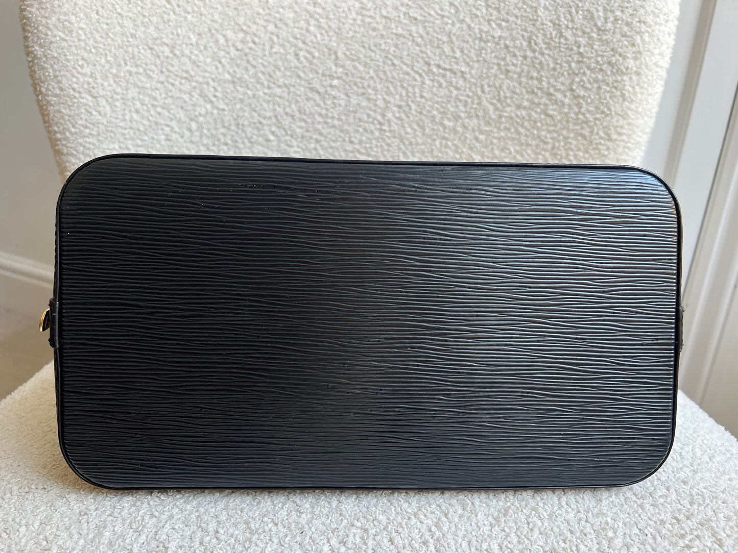 Louis Vuitton Alma PM Black Epi
