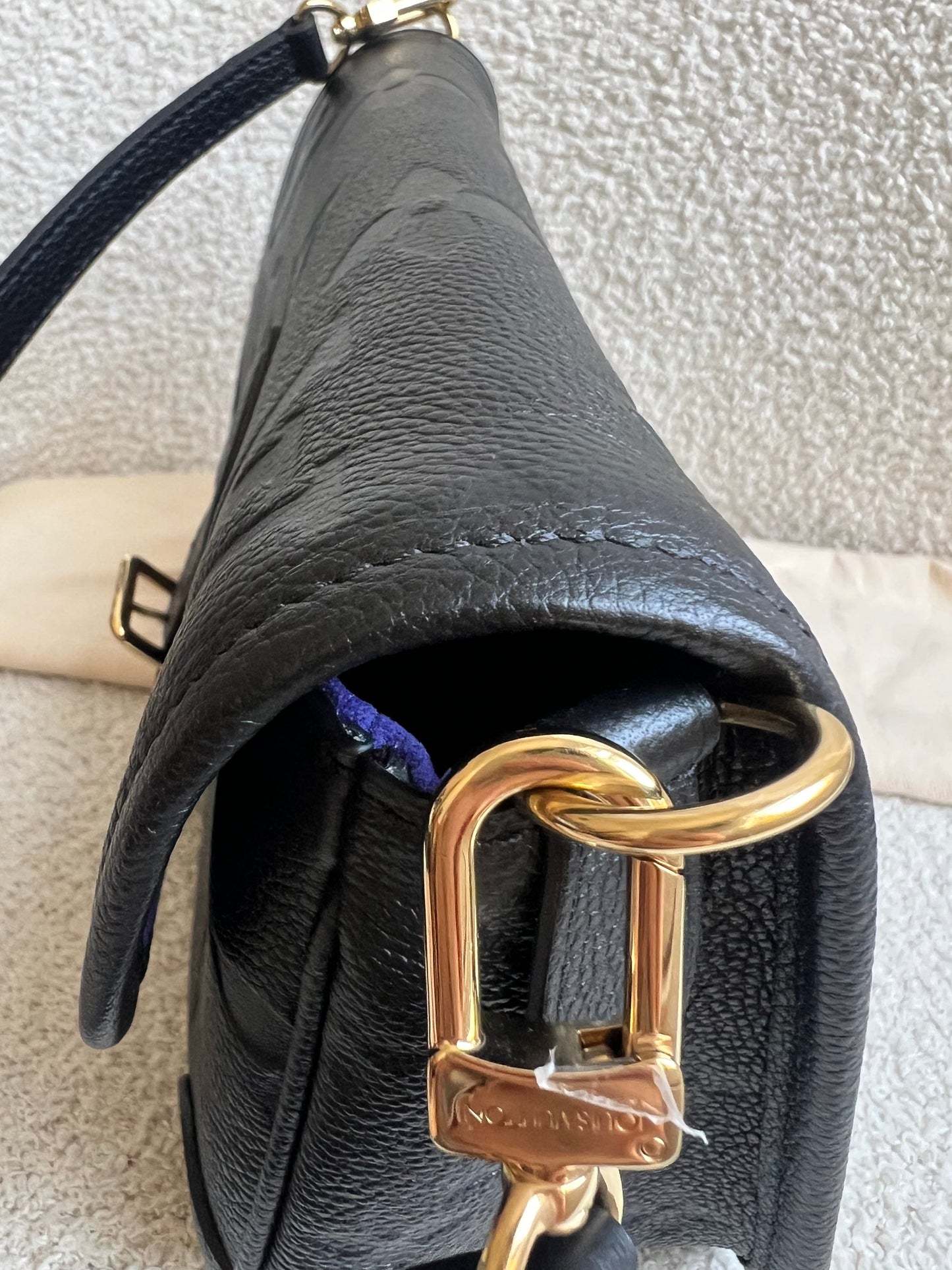 Louis Vuitton Diane Satchel Black Empreinte (RRP £2,120)