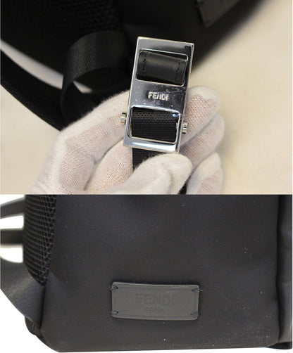 Fendi Luxury Leather Black Backpack