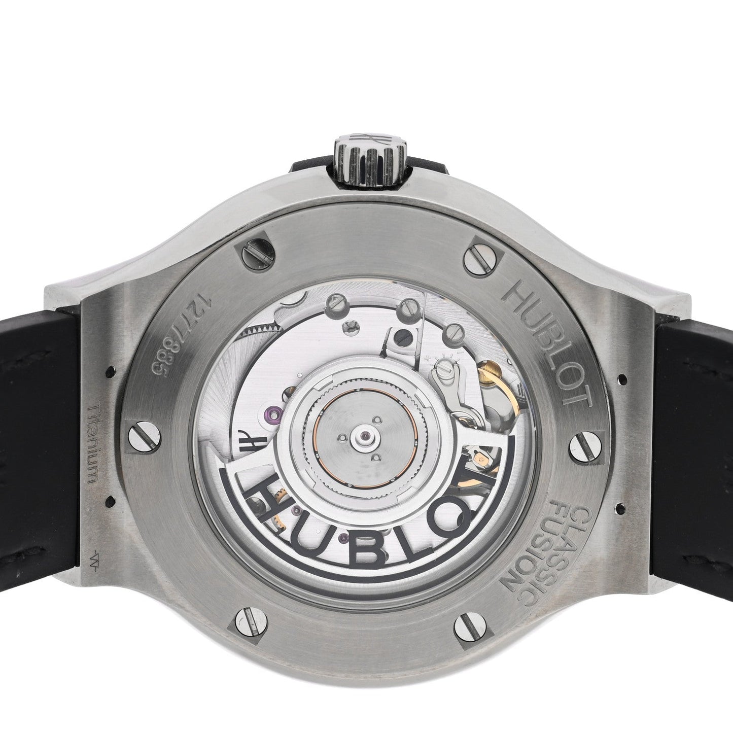 Titanium Alligator 38mm Classic Fusion Automatic Watch Black 565.NX.1171.LR