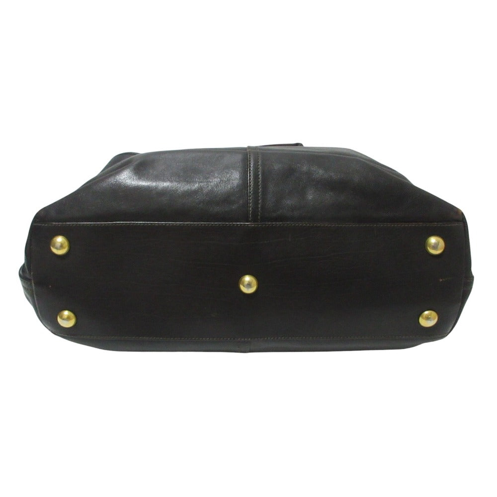 Yves Saint Laurent Rive Gauche Leather Tote Bag