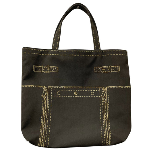 Yves Saint Laurent Rive Gauche Canvas Tote Bag