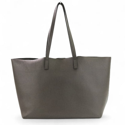 Saint Laurent Paris Leather Shopping Tote Bag
