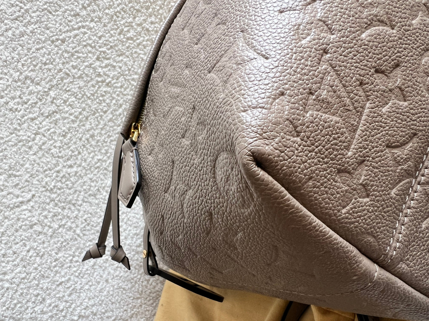 Louis Vuitton Tourterelle Montsouris Backpack Empreinte (RRP £2170)