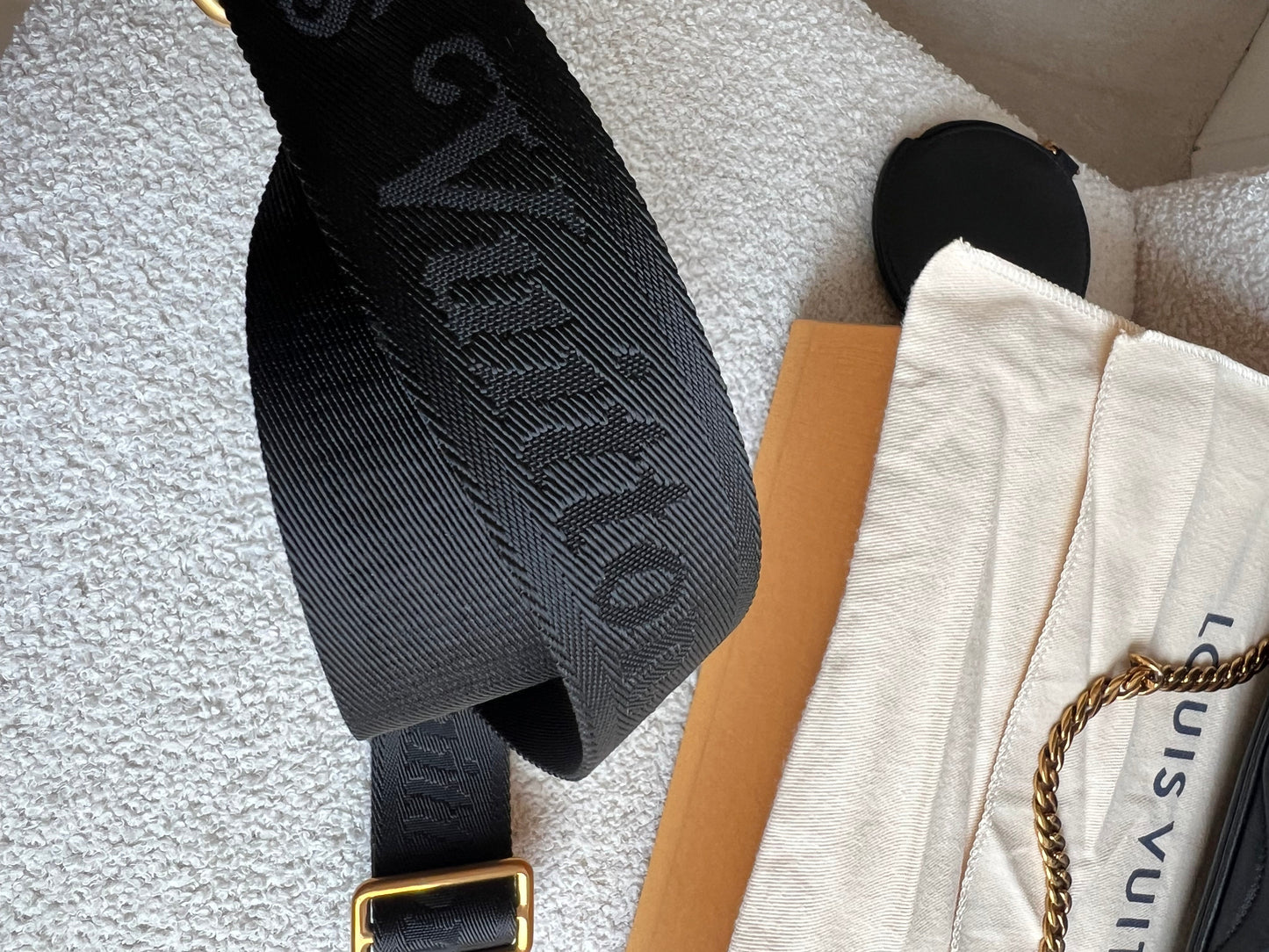 Louis Vuitton Black New Wave Multi Pochette (RRP £2070)