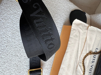 Louis Vuitton Black New Wave Multi Pochette (RRP £2070)