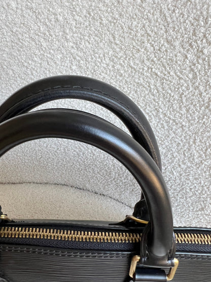 Louis Vuitton Alma PM Black Epi