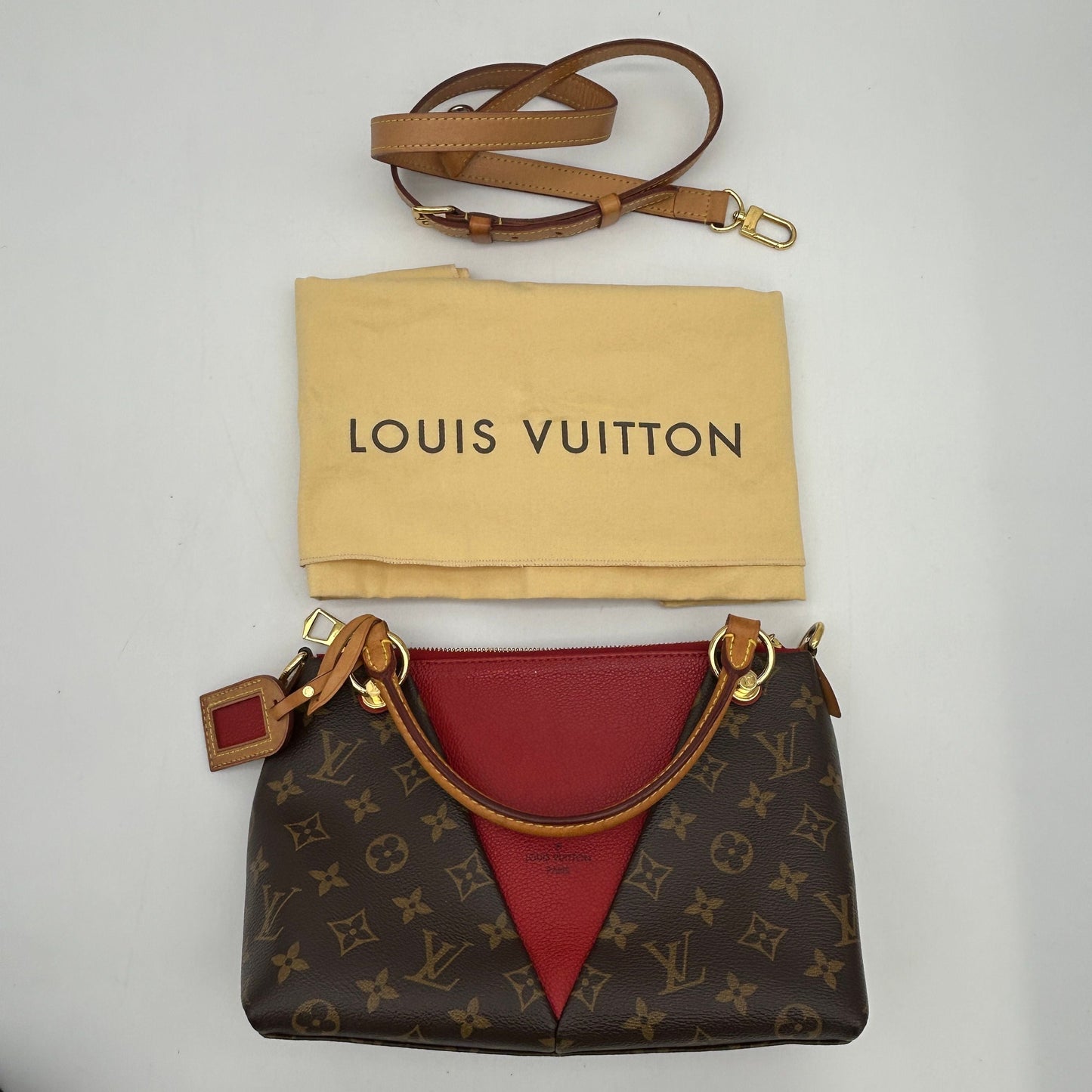 Louis Vuitton Monogram V MM - Brown Crossbody Bags Handbags LA31436